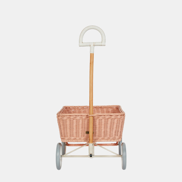 Rattan Wonder Wagon - Rose