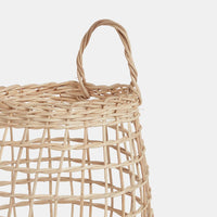 Rattan Onion Basket Duo - Straw