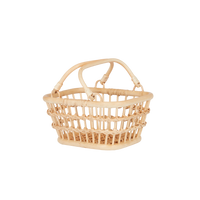 Rattan Tarry Basket - Wheat
