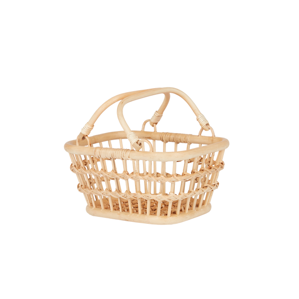 Rattan Tarry Basket - Wheat