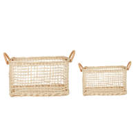 Rattan Cabouche Basket - Straw