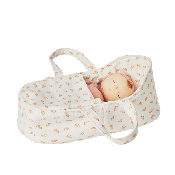 Dinkum Dolls Carry Cot - Rainbow Print