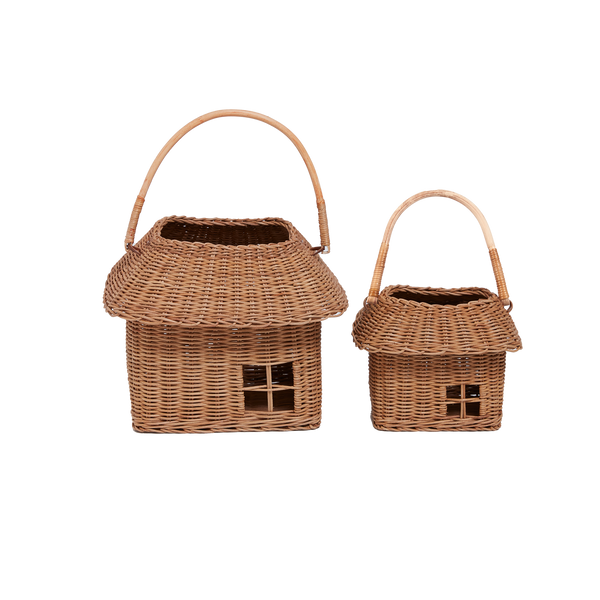 Rattan Hutch Small Basket