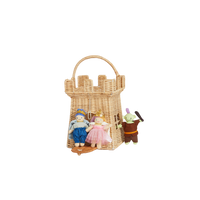 Rattan Castle Bag