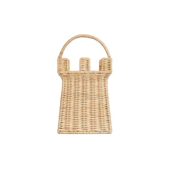 Rattan Castle Bag