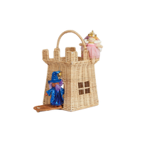 Rattan Castle Bag